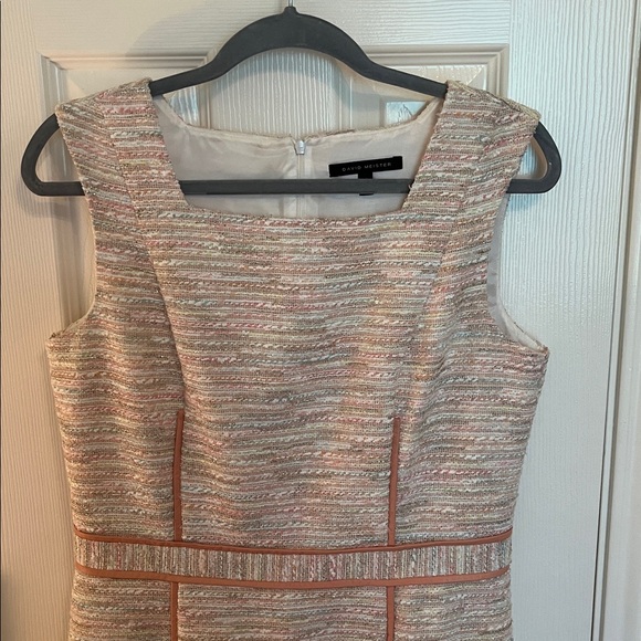 David Meister Tweed Sheath Dress - Picture 2 of 9